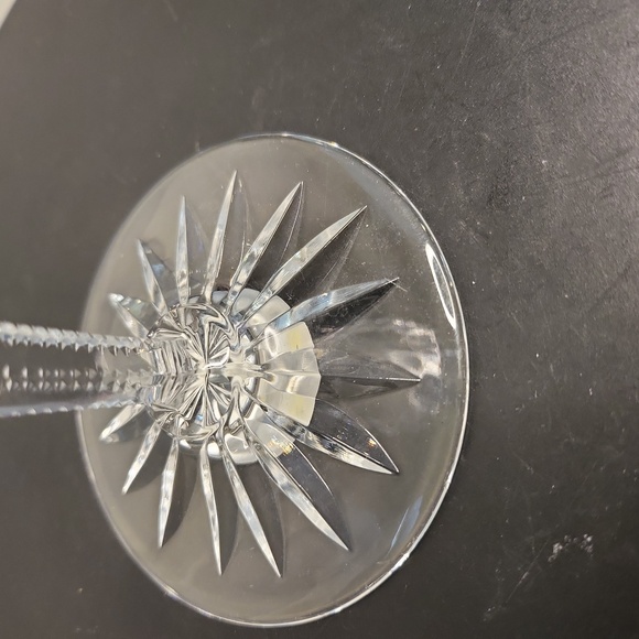 Large MILLER ROGASKA QUEEN Cut Lead Crystal White Wine Glass - Picture 4 of 7